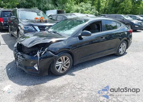 2020 Hyundai Elantra Sel из США, поврежденный, VIN 5NPD84LF7LH553205